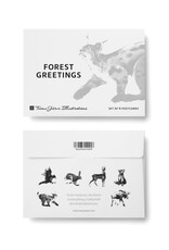 TEEMU JÄRVI ILLUSTRATIONS Forest  Greetings Postkarten-Set