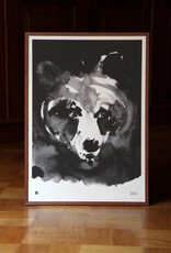 TEEMU JÄRVI ILLUSTRATIONS Poster d'art ours mystérieux 50 x 70 cm