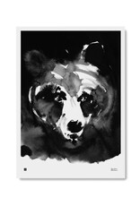 TEEMU JÄRVI ILLUSTRATIONS Poster d'art ours mystérieux 50 x 70 cm