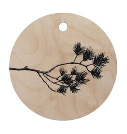 MIIKO DESIGN Wooden cutting board "Havu" D 24 cm