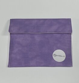 Snack bag lila coloured - upcycled material!