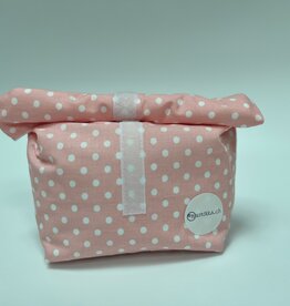 Lunchbag pink - Upcycling Material!