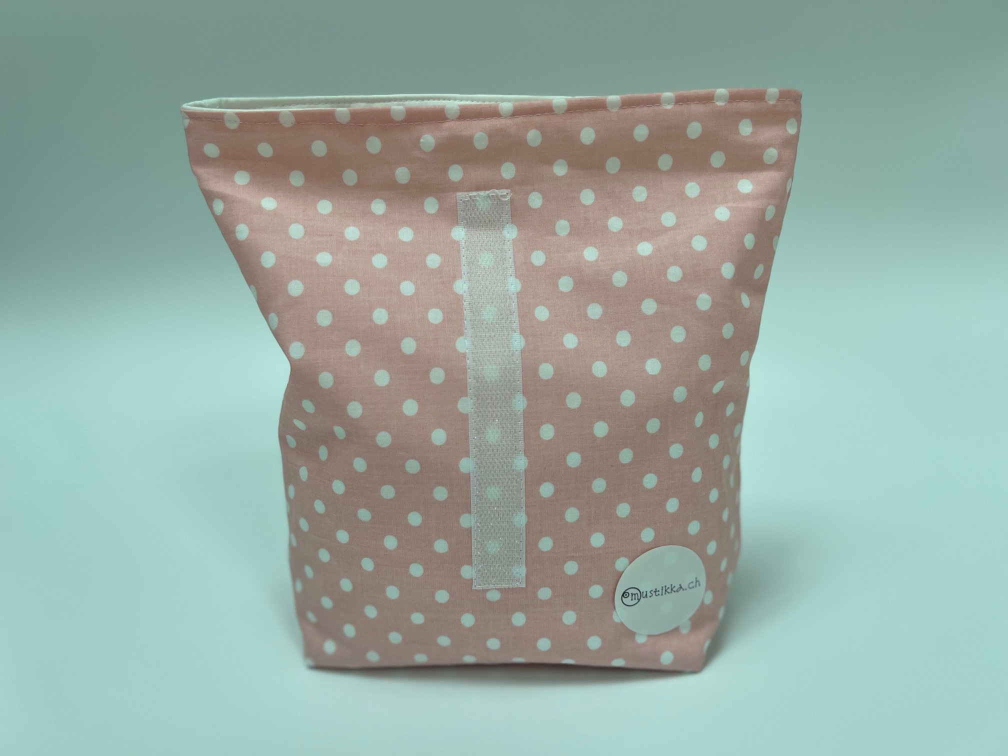 Lunchbag pink - Upcycling Material!