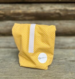 Sac de déjeuner en tissu couleur jaune