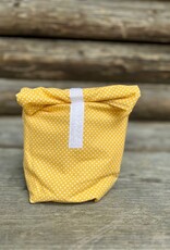 Lunch bag yellow coloured - upcycled!