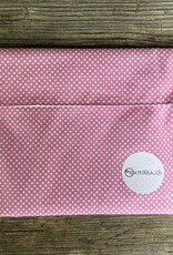 Snack bag pink coloured - upcycled material!