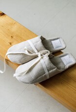 SAANA JA OLLI Chaussons en chanvre "Päivin ja öin"