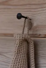 HEMPEA  Hanf-Waffel-Badetuch ungefärbt beige 90x140 cm