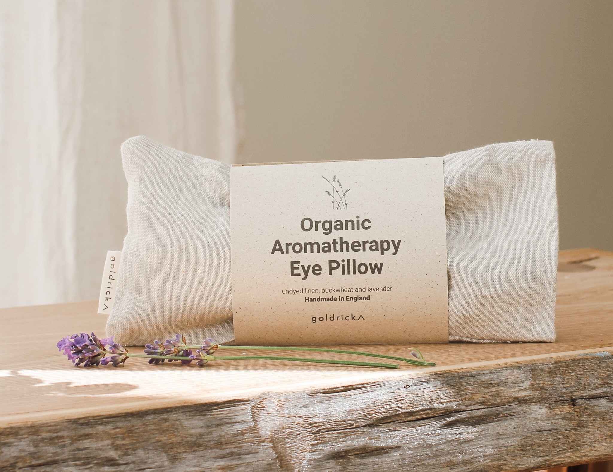 GOLDRICK Aromatherapy Eye Pillow | French Lavender