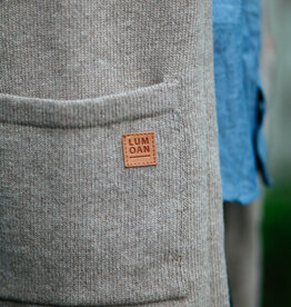LUMOAN Cardigan en mérinos, couleur Sand