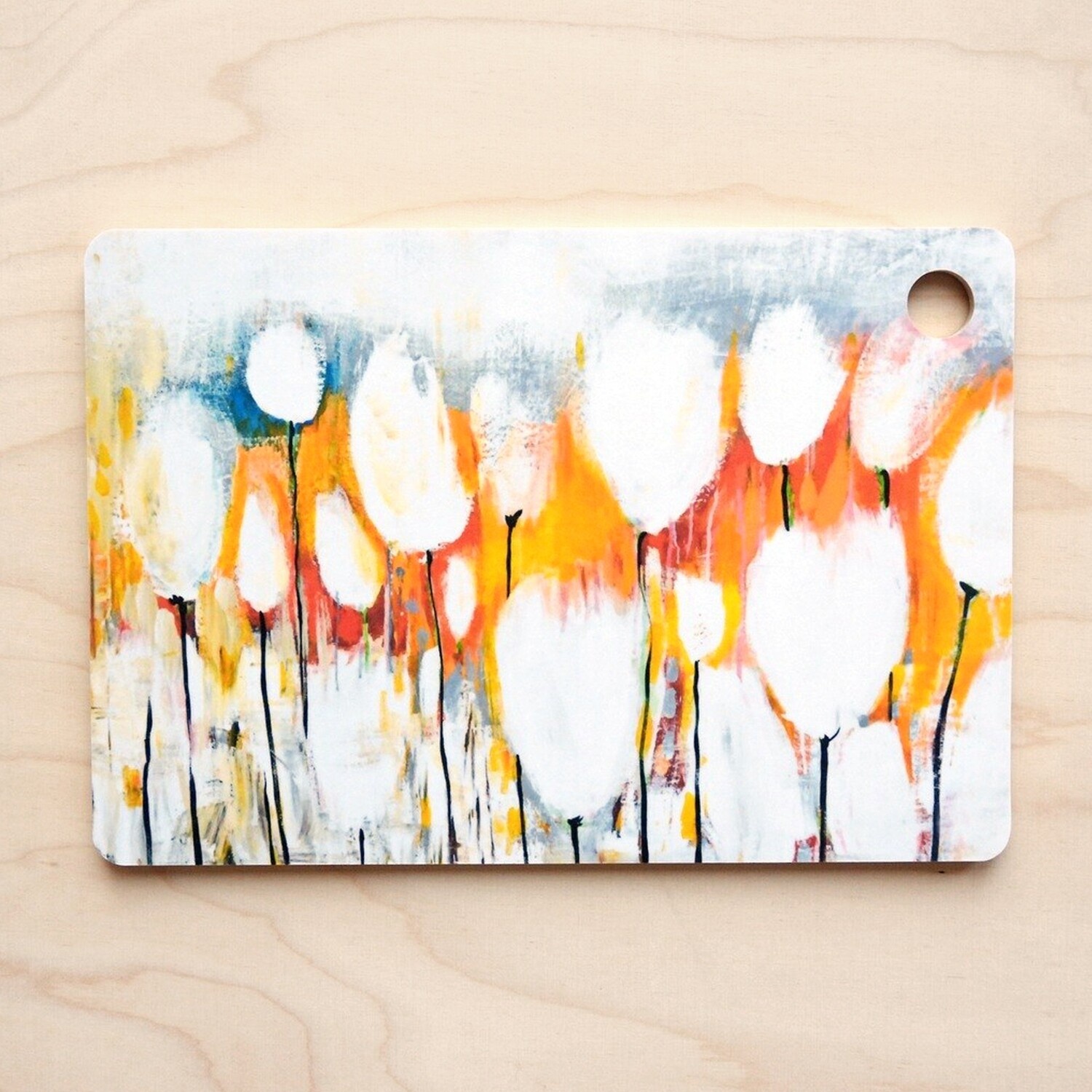 ART MIRIAM Wooden breakfast tray "Tupasvillat"  15x22cm