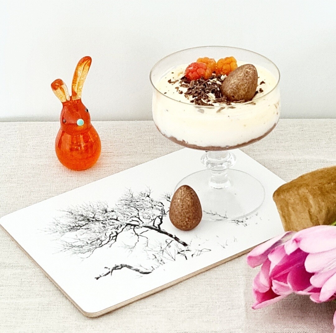 ART MIRIAM Holz-Frühstücksbrett  "Tunturikoivu" 15x22cm