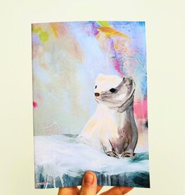ROUTALA DESIGN Notebook A5 "Kevät saapuu lumikolle"