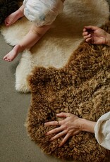 Swiss sheepskin white/beige