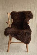 Peau de mouton suisse brun