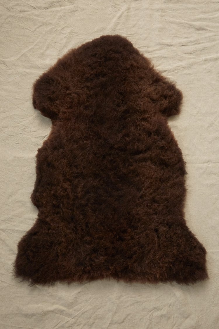 Swiss sheepskin brown