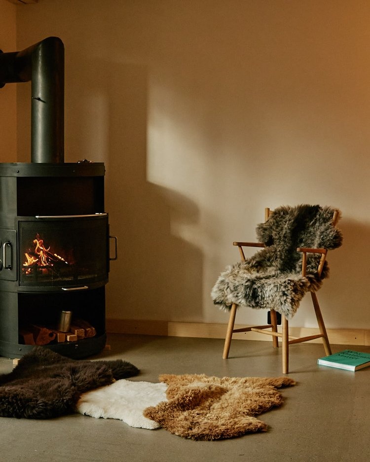 Swiss sheepskin brown