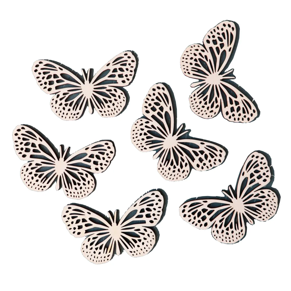 PAPURINO Wooden butterfly decoration
