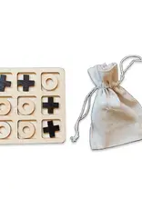 PAPURINO Wooden Tic-Tac-Toe Game