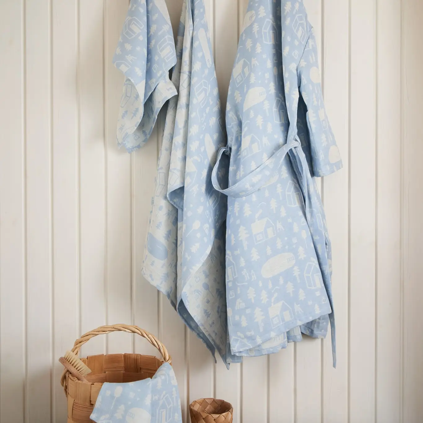 KAUNISTE Sauna Linen Bathrobe