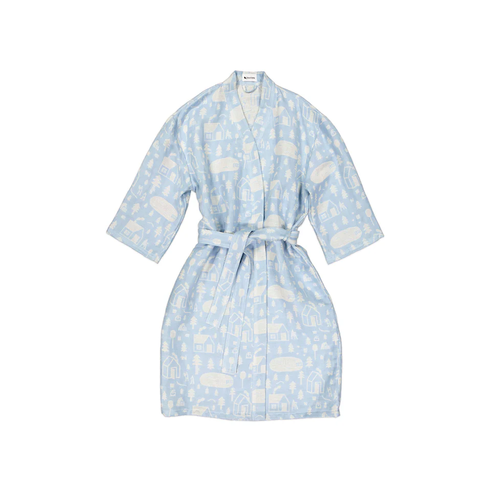KAUNISTE Sauna Peignoir en lin