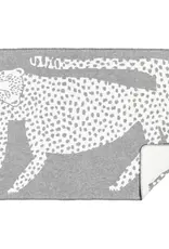 KAUNISTE "Leopardi" couverture 130 x 180 cm en laine