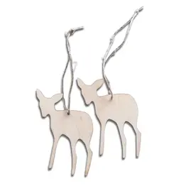 PAPURINO Deer-Holzdeko