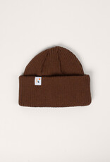 KOLLEGG Bonnet de tricot marron