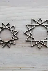 PAPURINO Christmas star natural colour d 7 or 9  cm