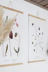PAPURINO Magnetische Posterleiste 51 cm aus Eiche