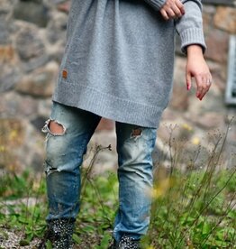 LUMOAN Adult merino sweater Frost grey