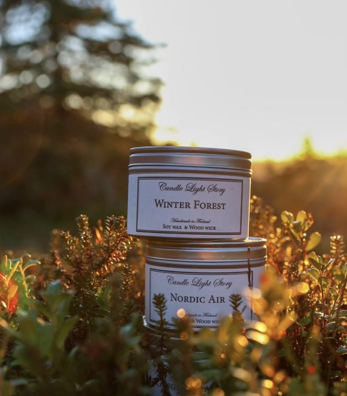 CANDLE LIGHT STORY Soy wax candle Nordic Air