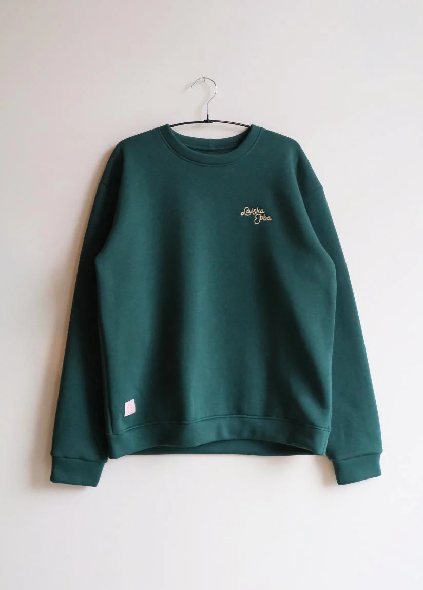 LAISKA EBBA Adults Sweatshirt dream green