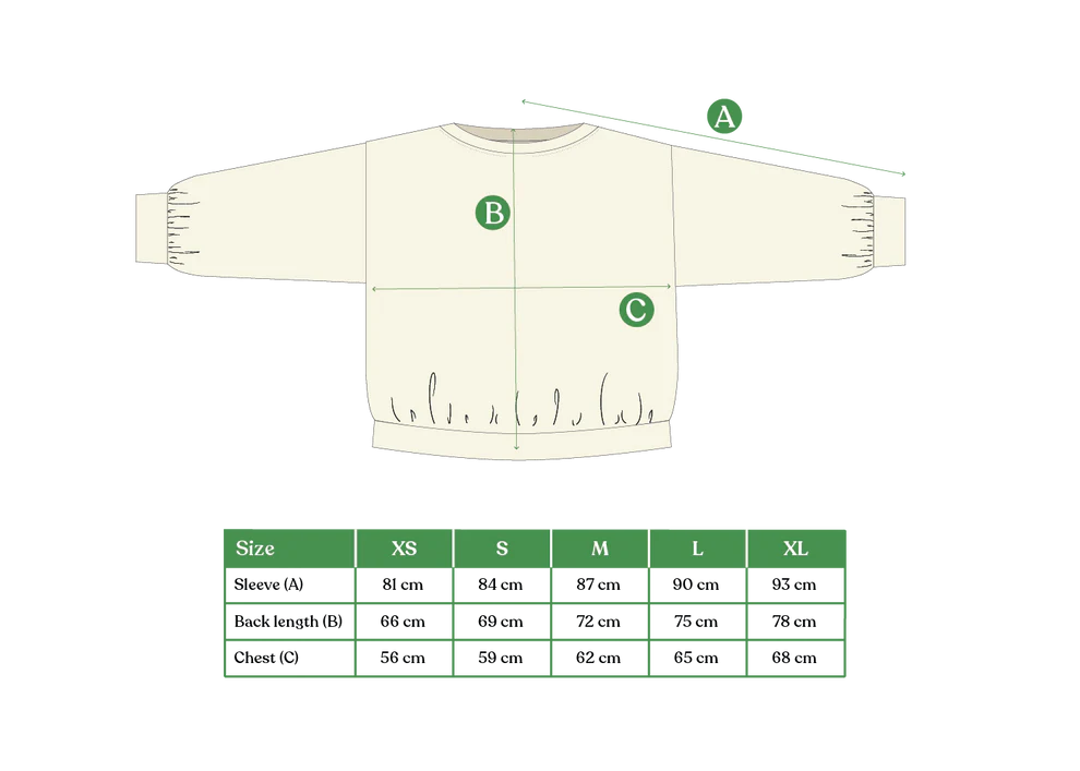 LAISKA EBBA Adults Sweatshirt dream green