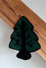 MUM'S Fir tree wall rug 20 x 25 cm