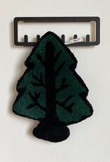 MUM'S Fir tree wall rug 20 x 25 cm