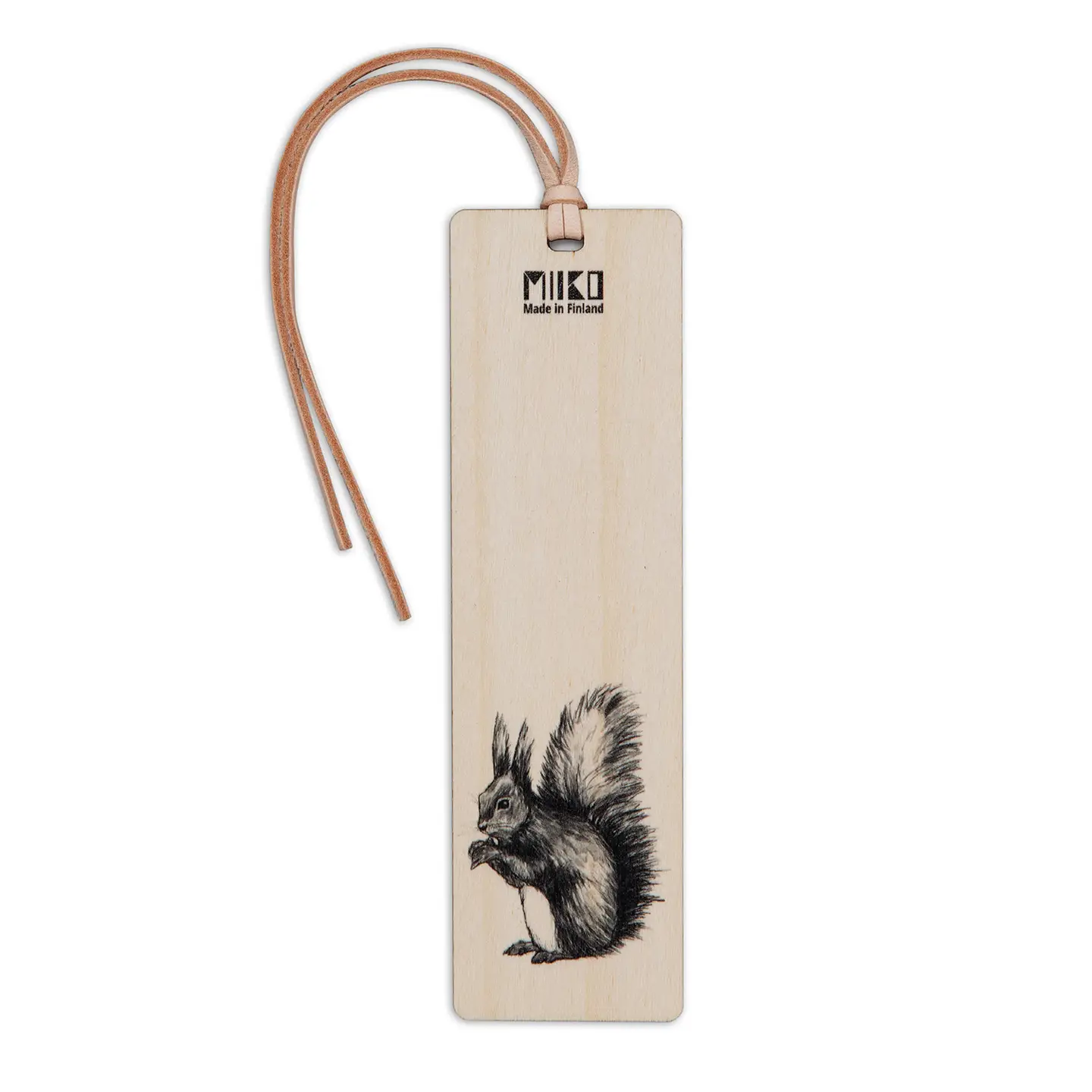 MIIKO DESIGN Signet en bois "Squirrel"