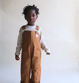 LAISKA EBBA Enfants salopette en canvas Moutarde foncée