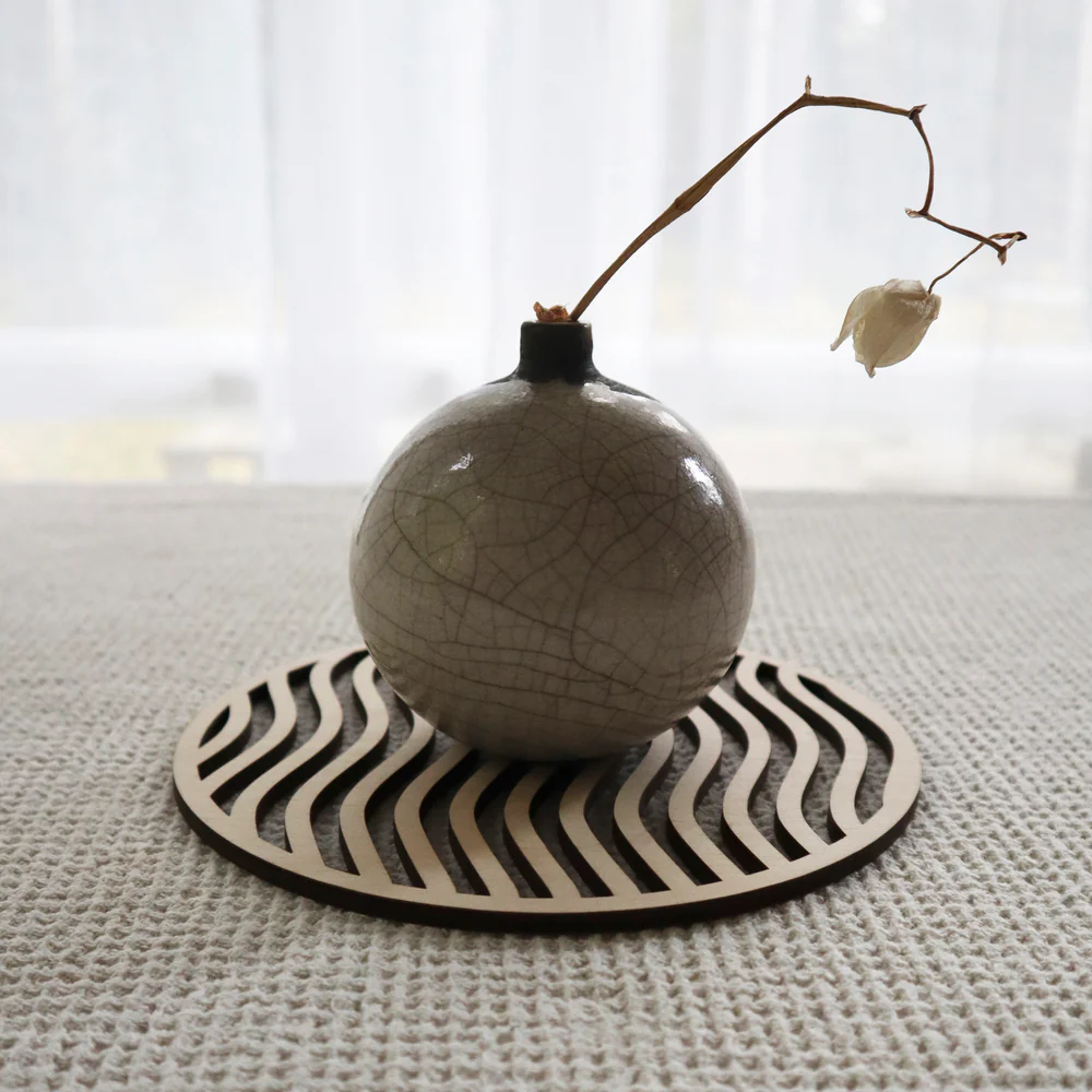 PAPURINO Trivet en bois "Uoma"