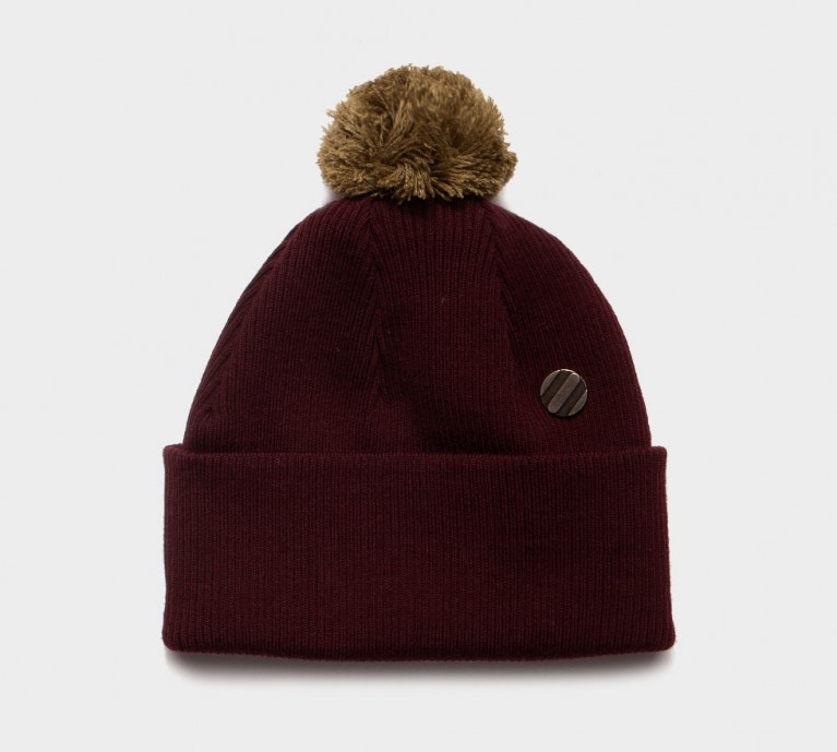 COSTO Detachable Pom-pom brown