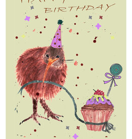 MONTSCHITCHI/ Birthday card "Kiwi"