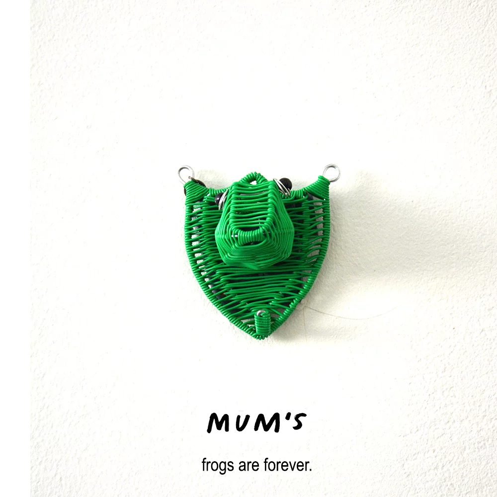 MUM'S  Wall hook "Sammakko" made of Leftover Material