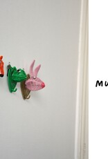 MUM'S  Wall hook "Fox" made of Leftover Material