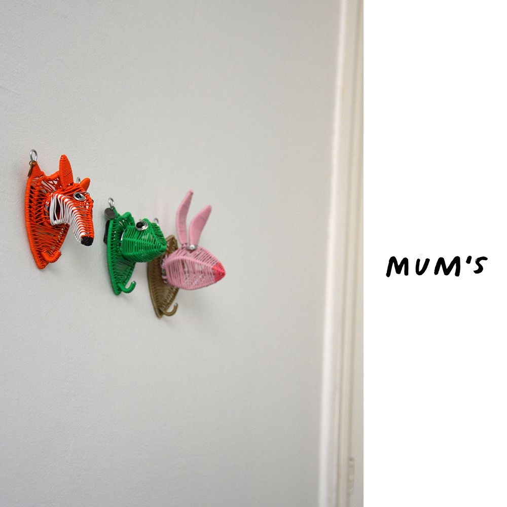 MUM'S  Wandhaken "Fox" aus Leftover Material
