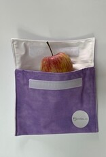 Snackbag lilafarben - Upcycling Material!
