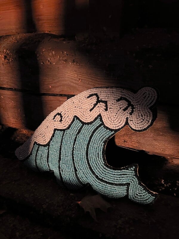 MUM'S Décoration murale en perles de verre 'Aalto'