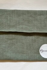Linen bag sage green