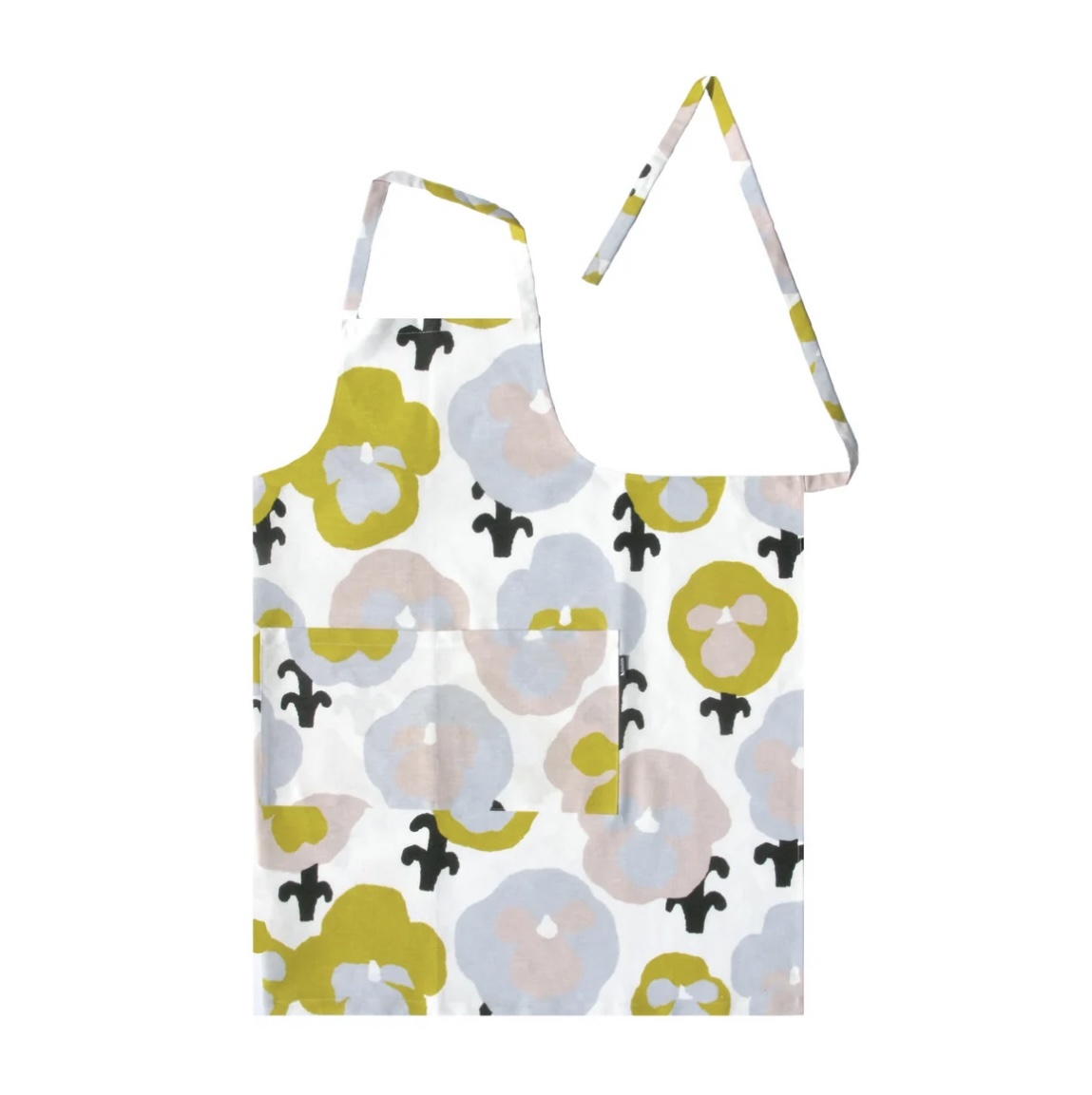 KAUNISTE Linen Apron Orvokki