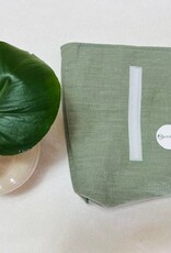 Leinen Lunchbag salbeigrün - Upcycling Material!