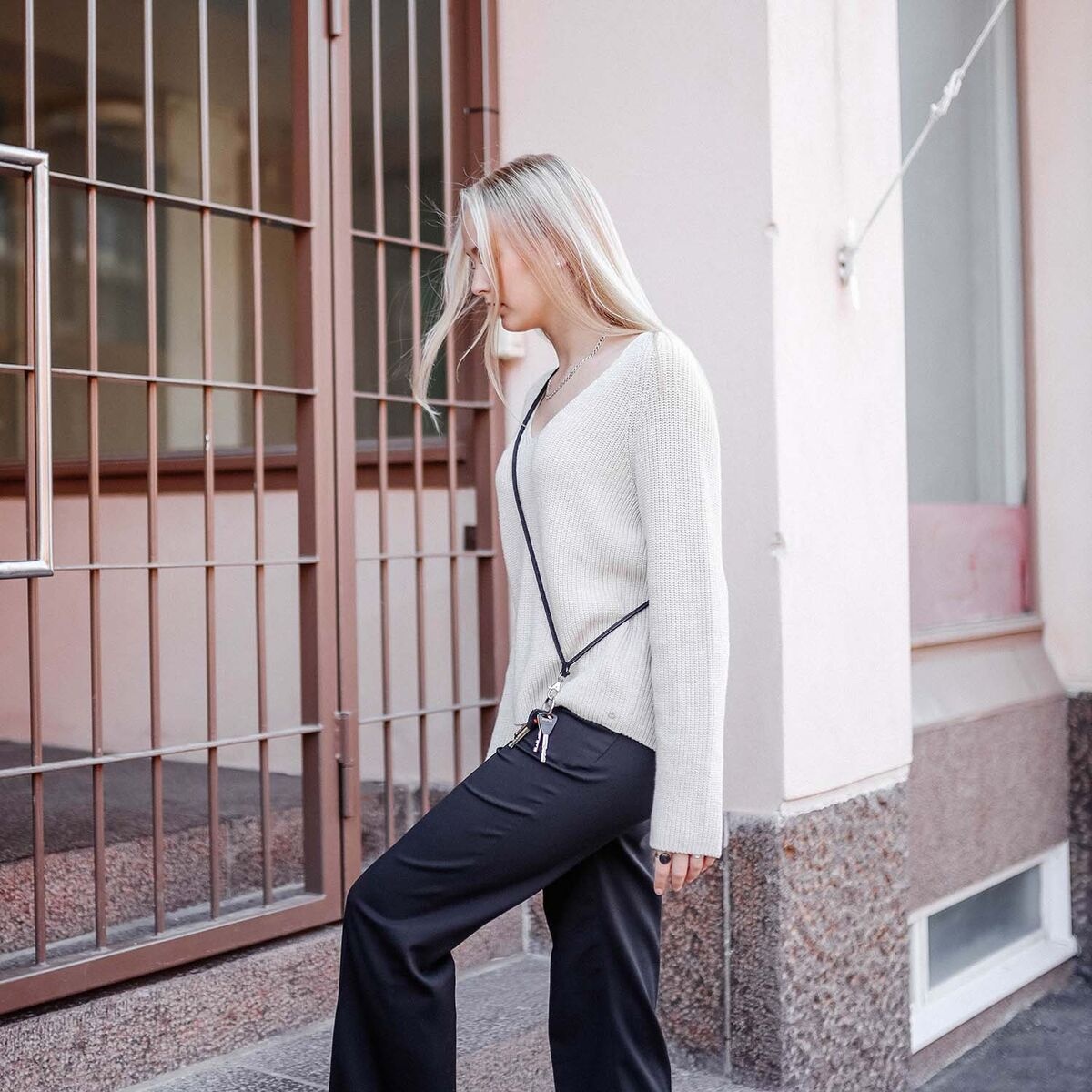 MIIKO DESIGN Porte-clés en cuir 124 cm